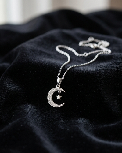 Luna Silver Necklace