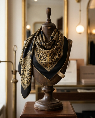 Gezal Silk Scarf