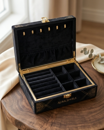 Velvet Jewelry Box