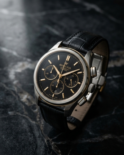 ENZO Noir Chronograph